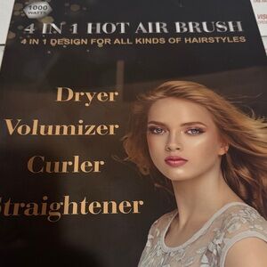 4-in-1 Hot Air Brush - Black